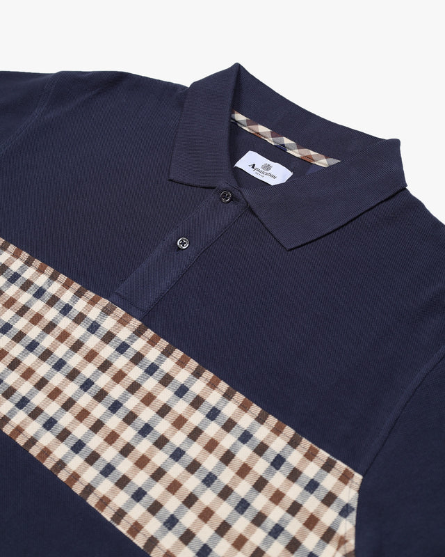 ICONIC INSERT POLO L/S