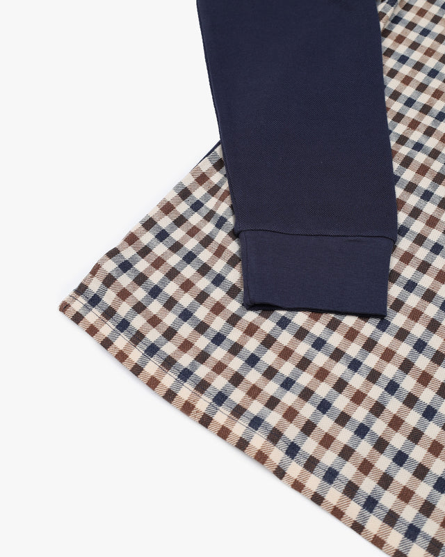 ICONIC FRONT POLO L/S