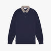 LONGSLEEVE CLUB CHECK COLLAR POLO