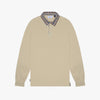 LONGSLEEVE CLUB CHECK COLLAR POLO