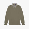 LONGSLEEVE CLUB CHECK COLLAR POLO