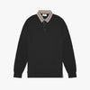 LONGSLEEVE CLUB CHECK COLLAR POLO