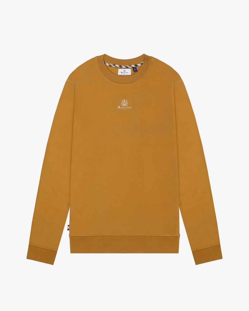 CENTERED LOGO CREWNECK