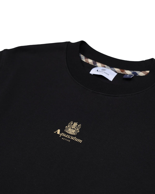 CENTERED LOGO CREWNECK