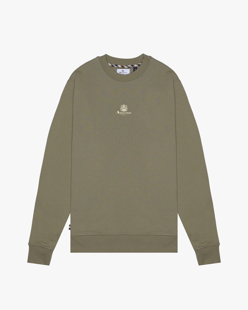 CENTERED LOGO CREWNECK