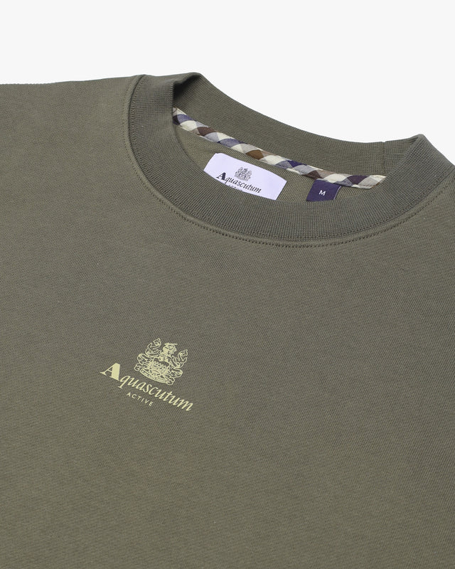 CENTERED LOGO CREWNECK