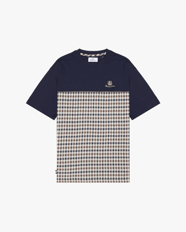 PIPING PANEL T-SHIRT