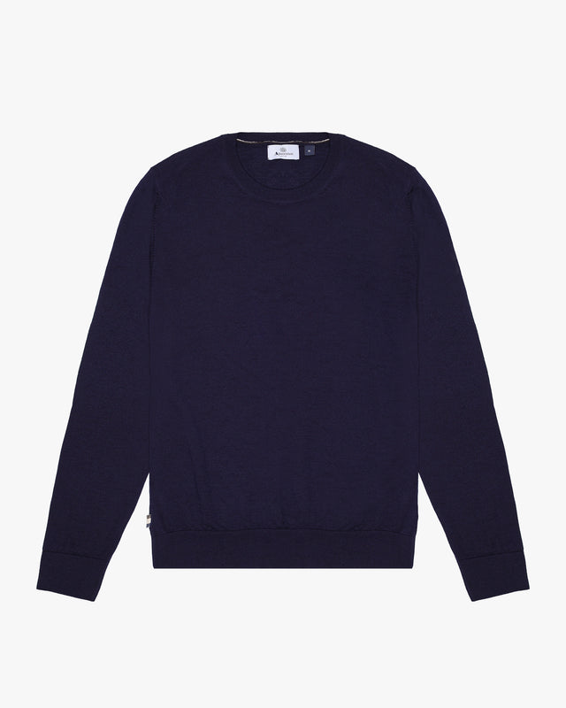 EXTRAFINE MERINO WOOL CREWNECK
