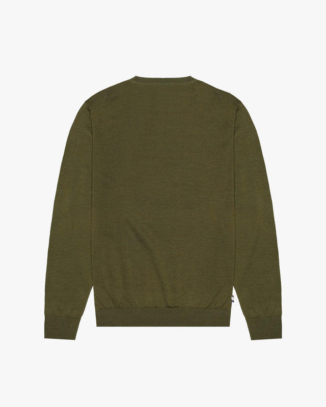 EXTRAFINE MERINO WOOL CREWNECK