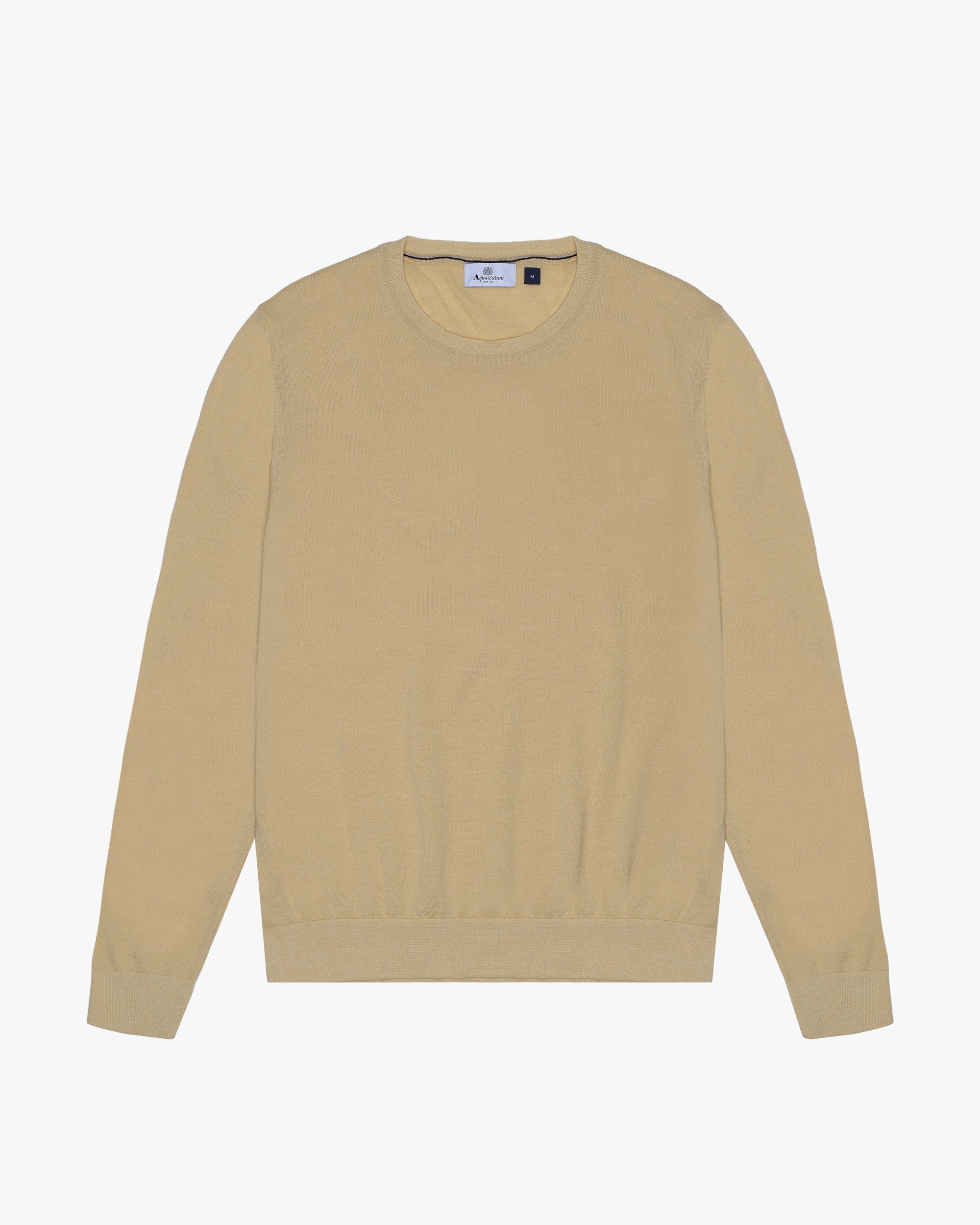 EXTRAFINE MERINO WOOL PATCHES KNIT