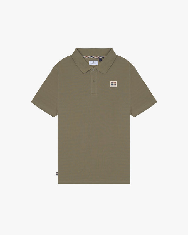 RUBBER PATCH PIQUET POLO