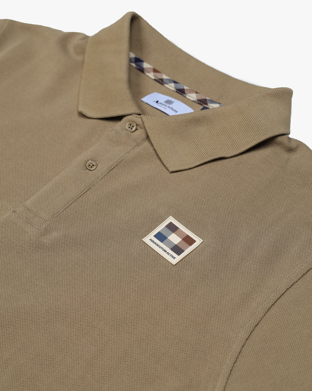 RUBBER PATCH PIQUET POLO