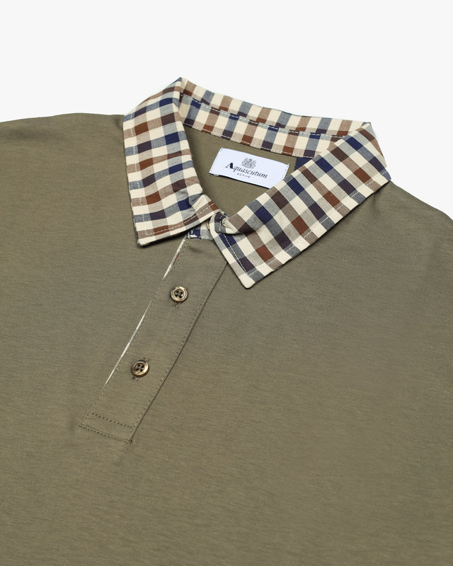 CLUB CHECK COLLAR POLO
