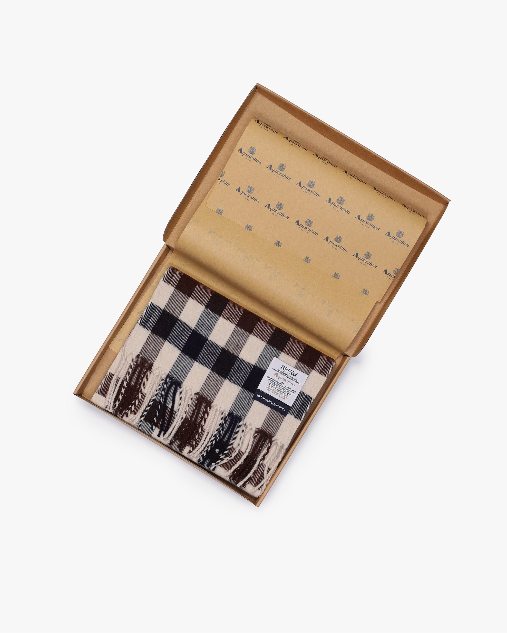 Aquascutum Active WOOL ICONIC SCARF