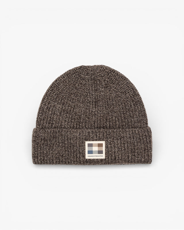 RUBBER PATCH BEANIE