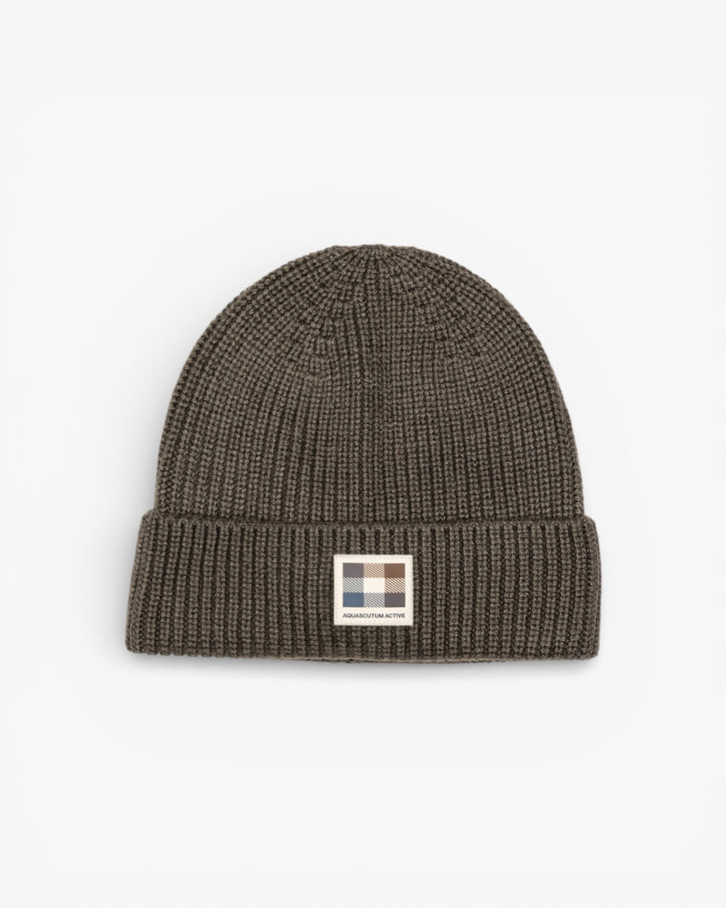 RUBBER PATCH BEANIE