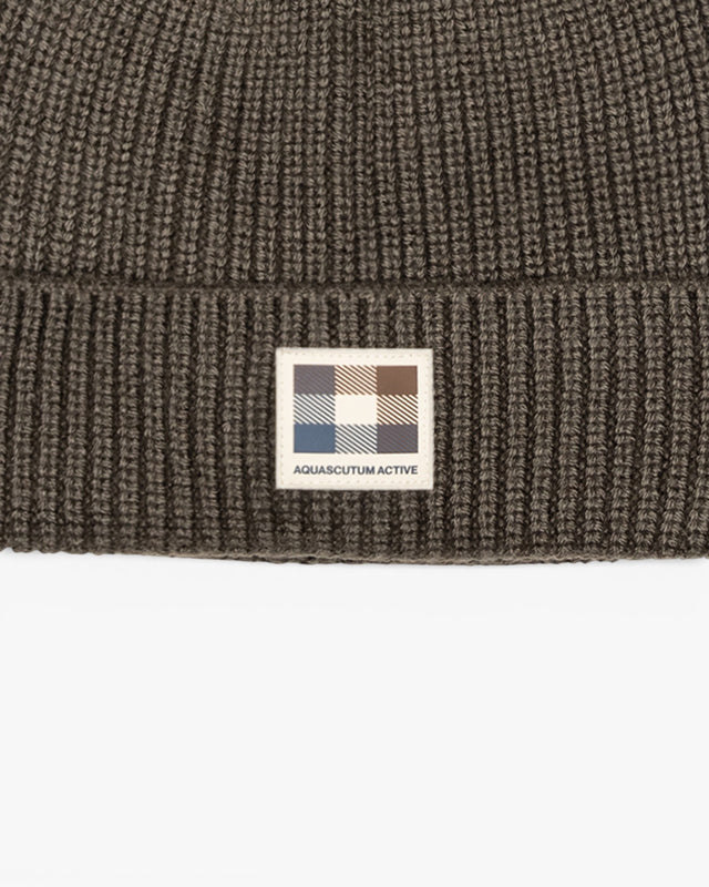RUBBER PATCH BEANIE