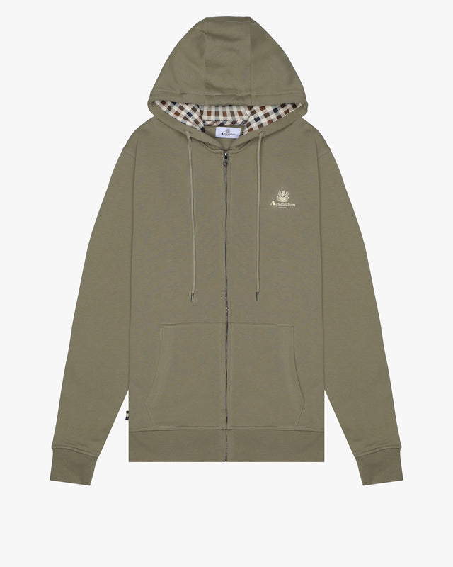 SMALL LOGO FULLZIP HOODIE