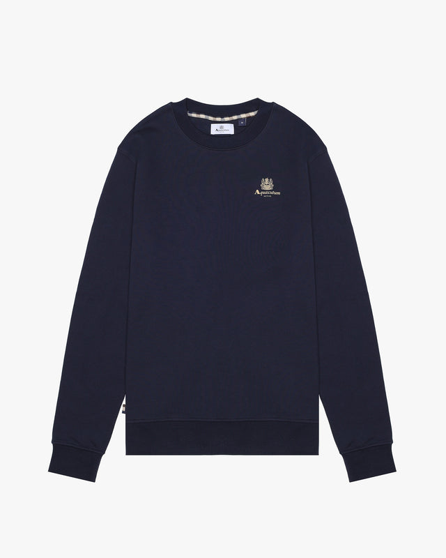 SMALL LOGO CREWNECK