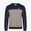 SCUBA CLUB CHECK MOCK NECK