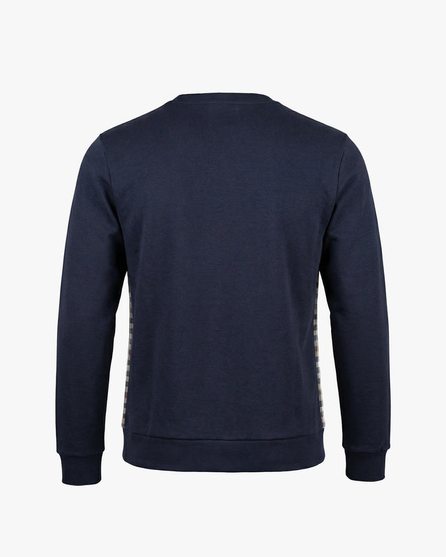 SCUBA CLUB CHECK MOCK NECK