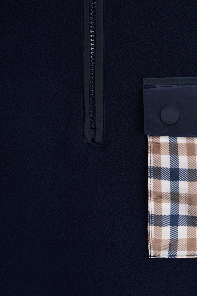 THERMA SEAL PILE QUARTER ZIP