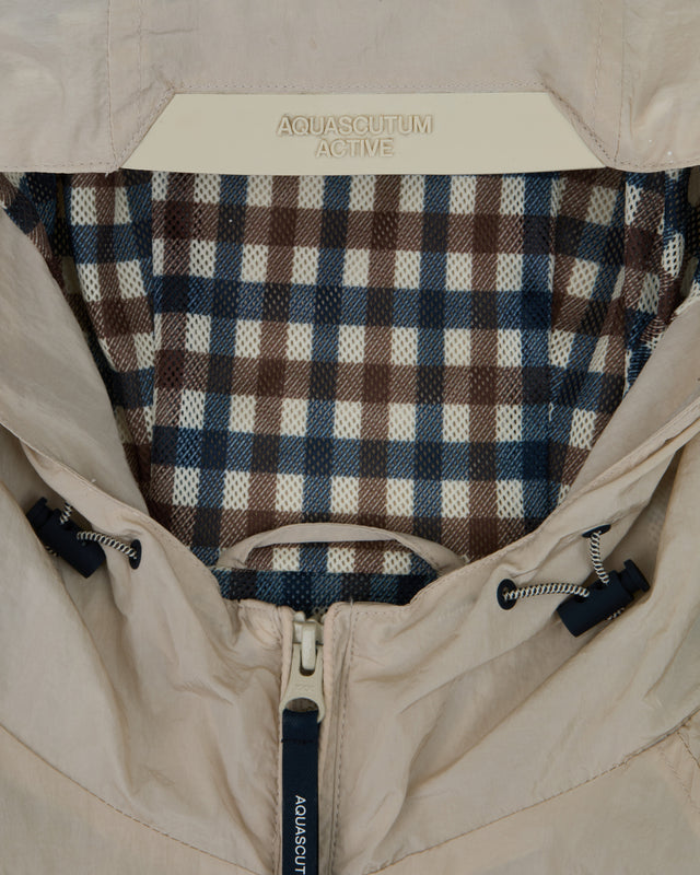 LAMINA HOODED JACKET