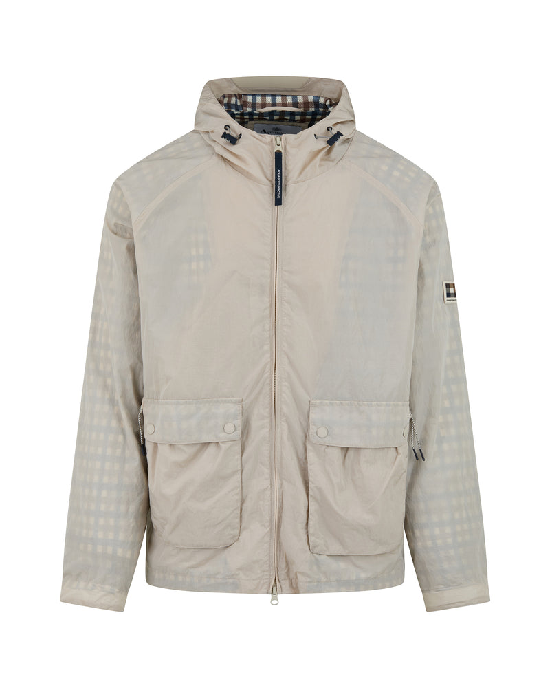 LAMINA HOODED JACKET