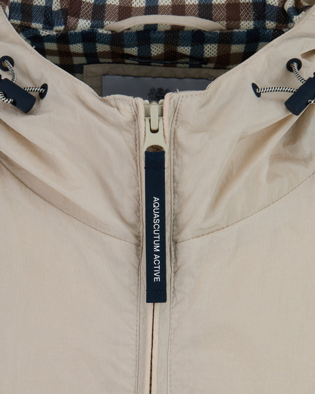 LAMINA HOODED JACKET