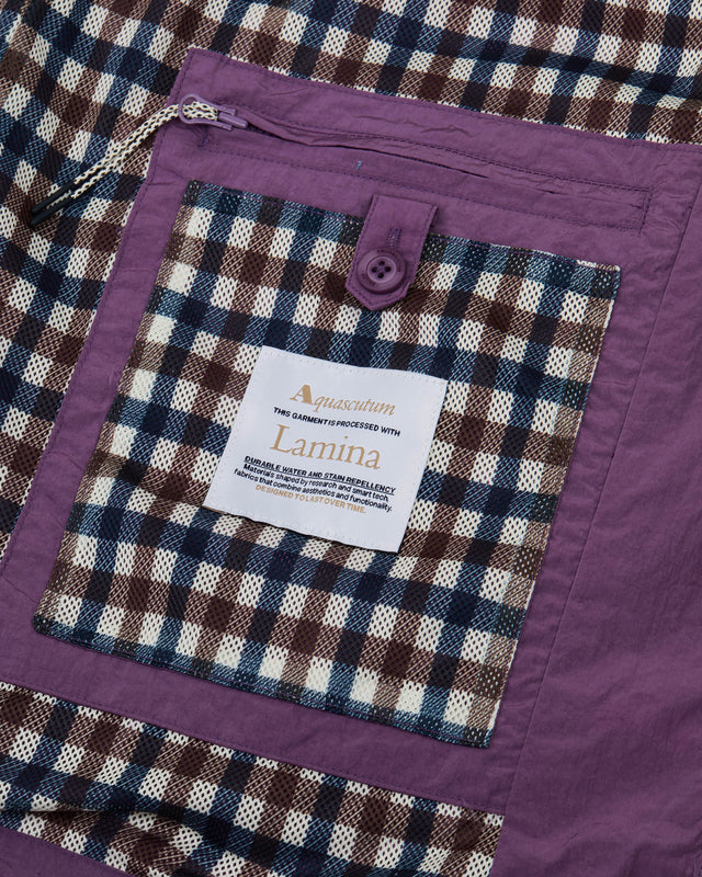 LAMINA HOODED JACKET