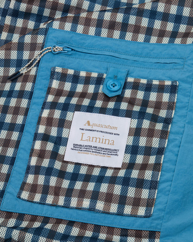 LAMINA HOODED JACKET