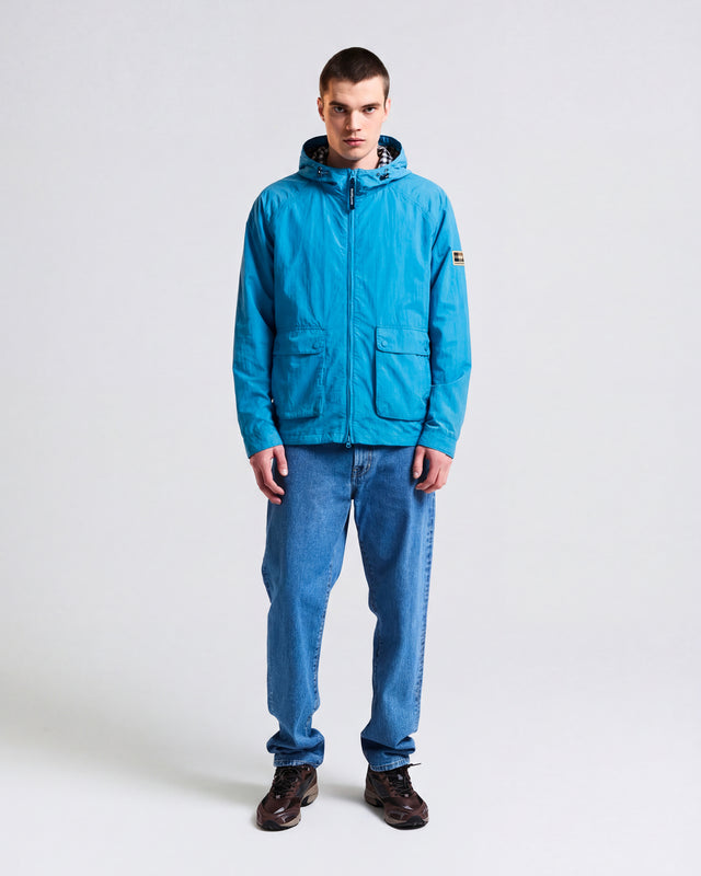 LAMINA HOODED JACKET