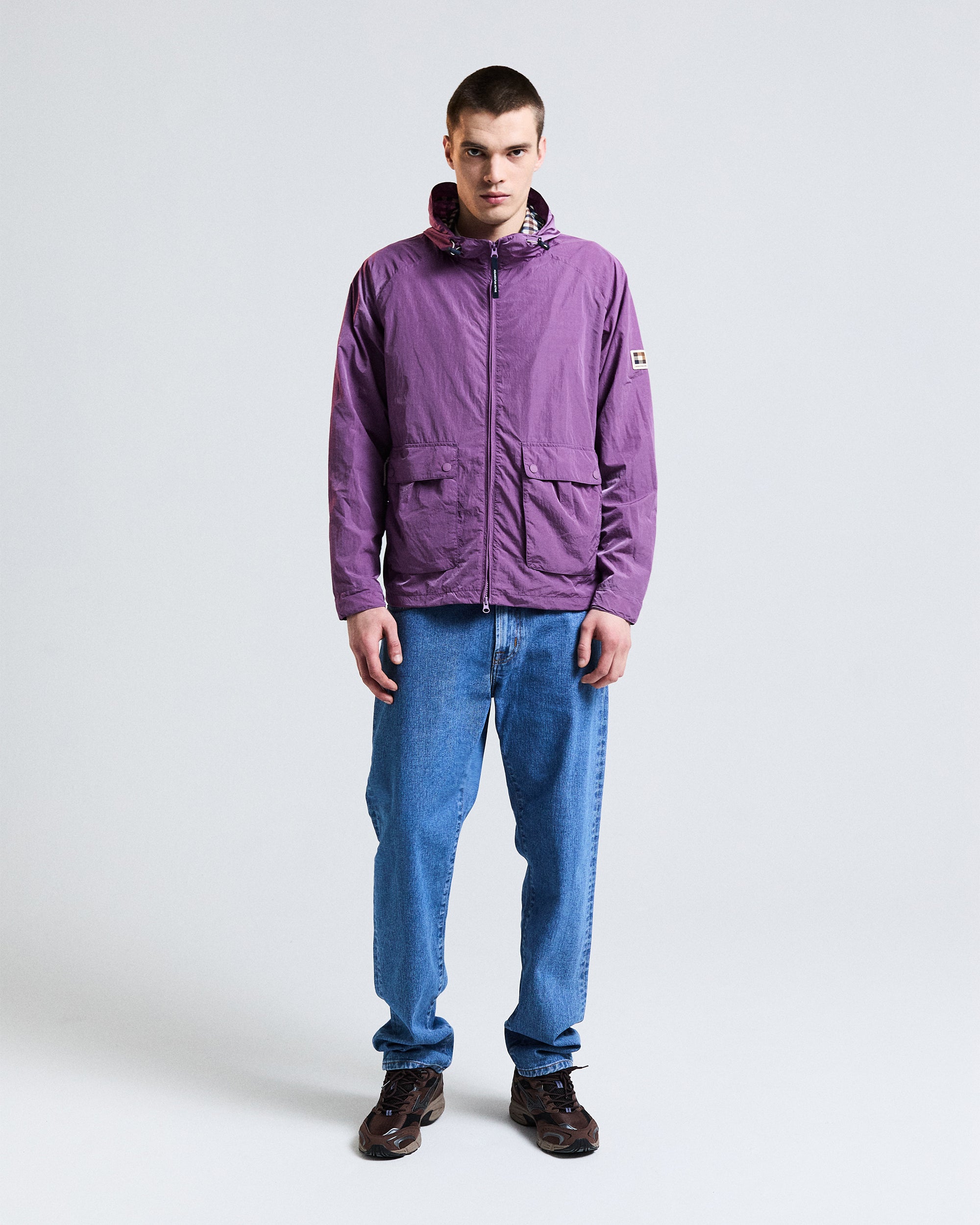 英国老舗 Aquascutum アンゴラ ウール ヘリンボーンパイル コート AQUASCUTUM × OLD ENGLAND バルマカンコート 三枚袖 ステンカラー