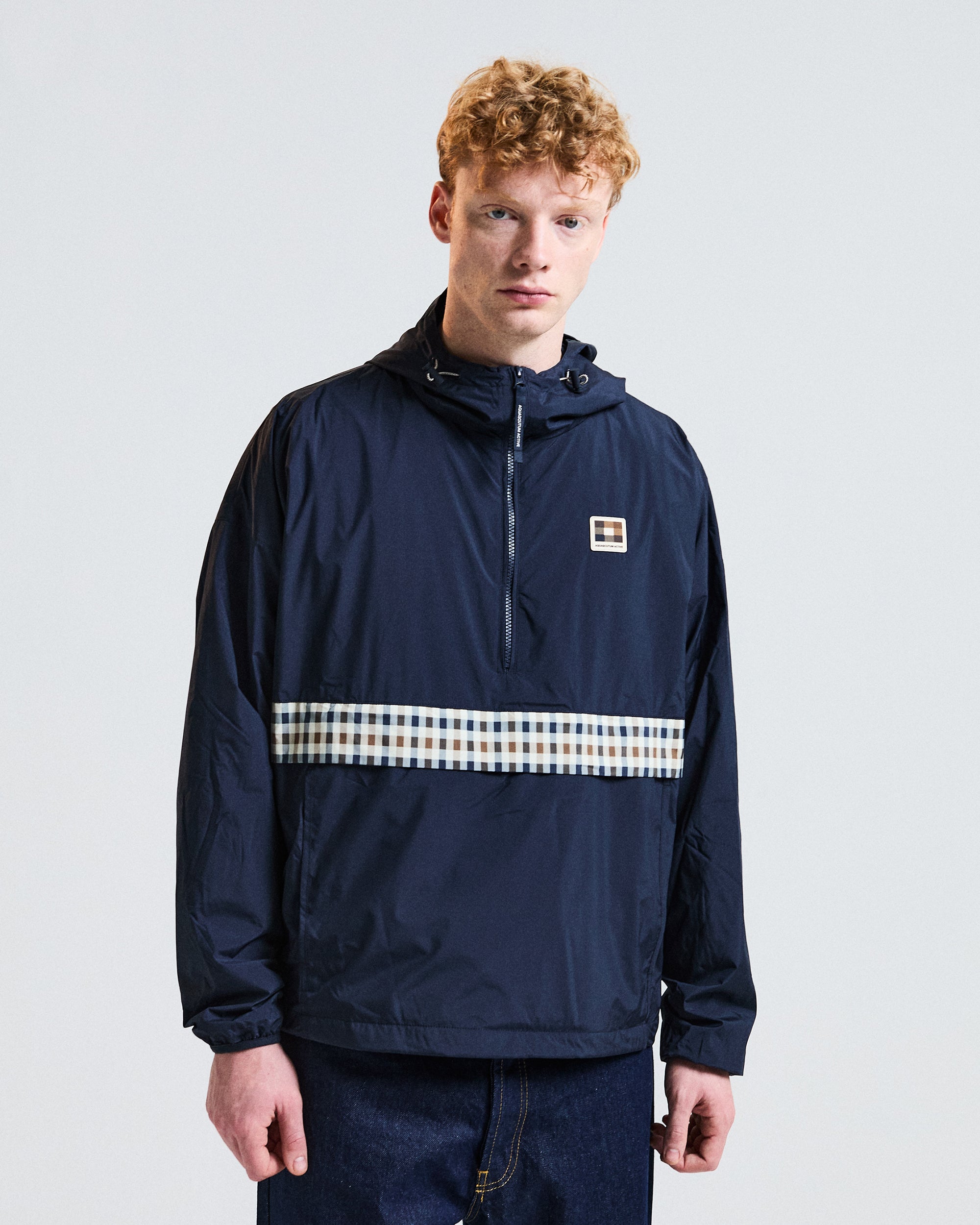 Aquascutum Active COLOR BLOCK BADGE JKT