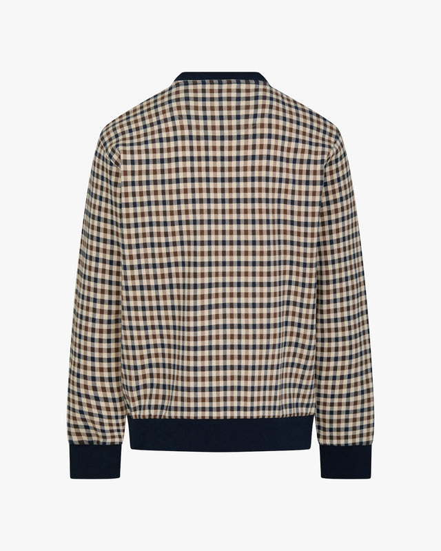 CLUB CHECK CREWNECK