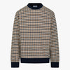CLUB CHECK CREWNECK