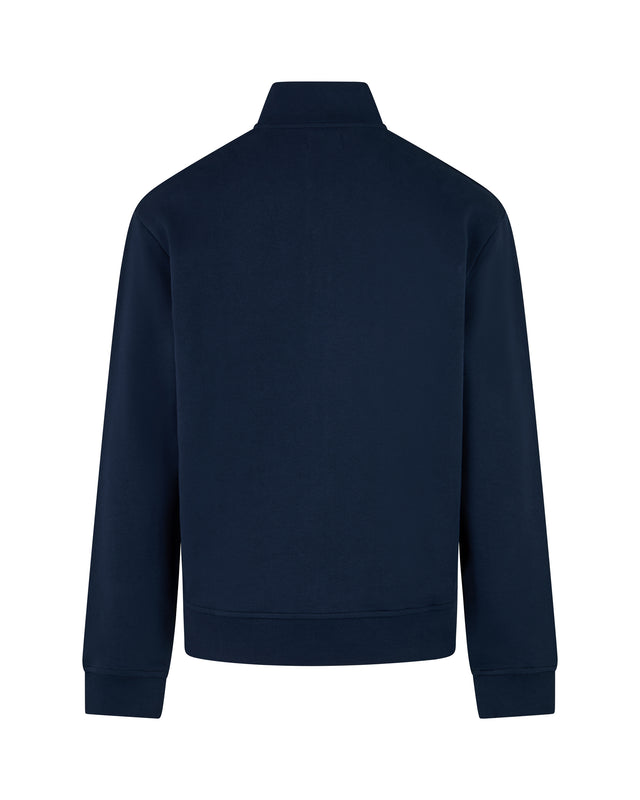 HALF ZIP MOCK NECK