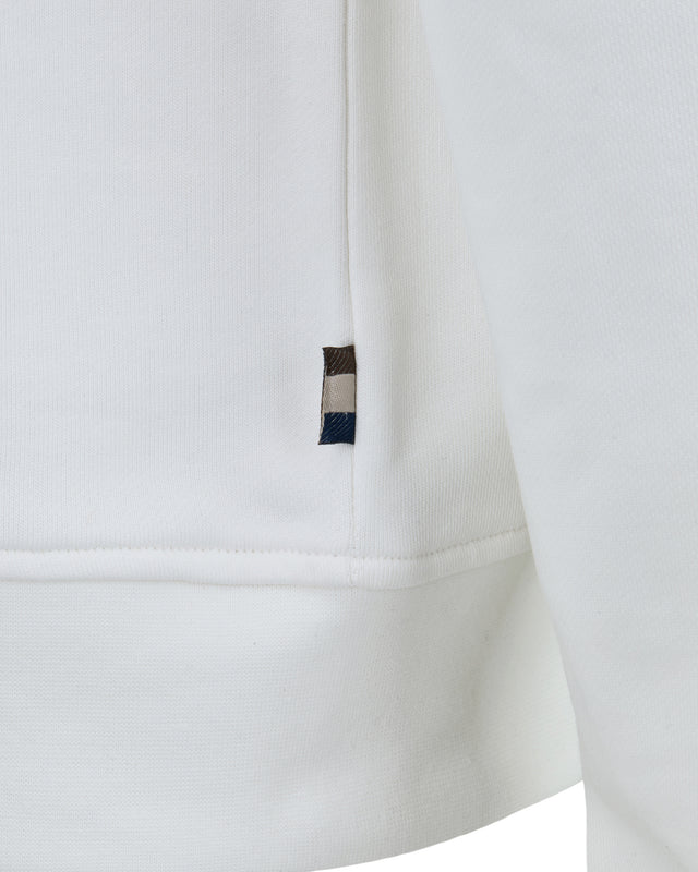 HALF ZIP MOCK NECK