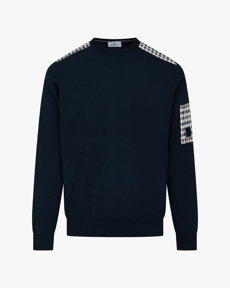 LAMINA POCKET CREWNECK