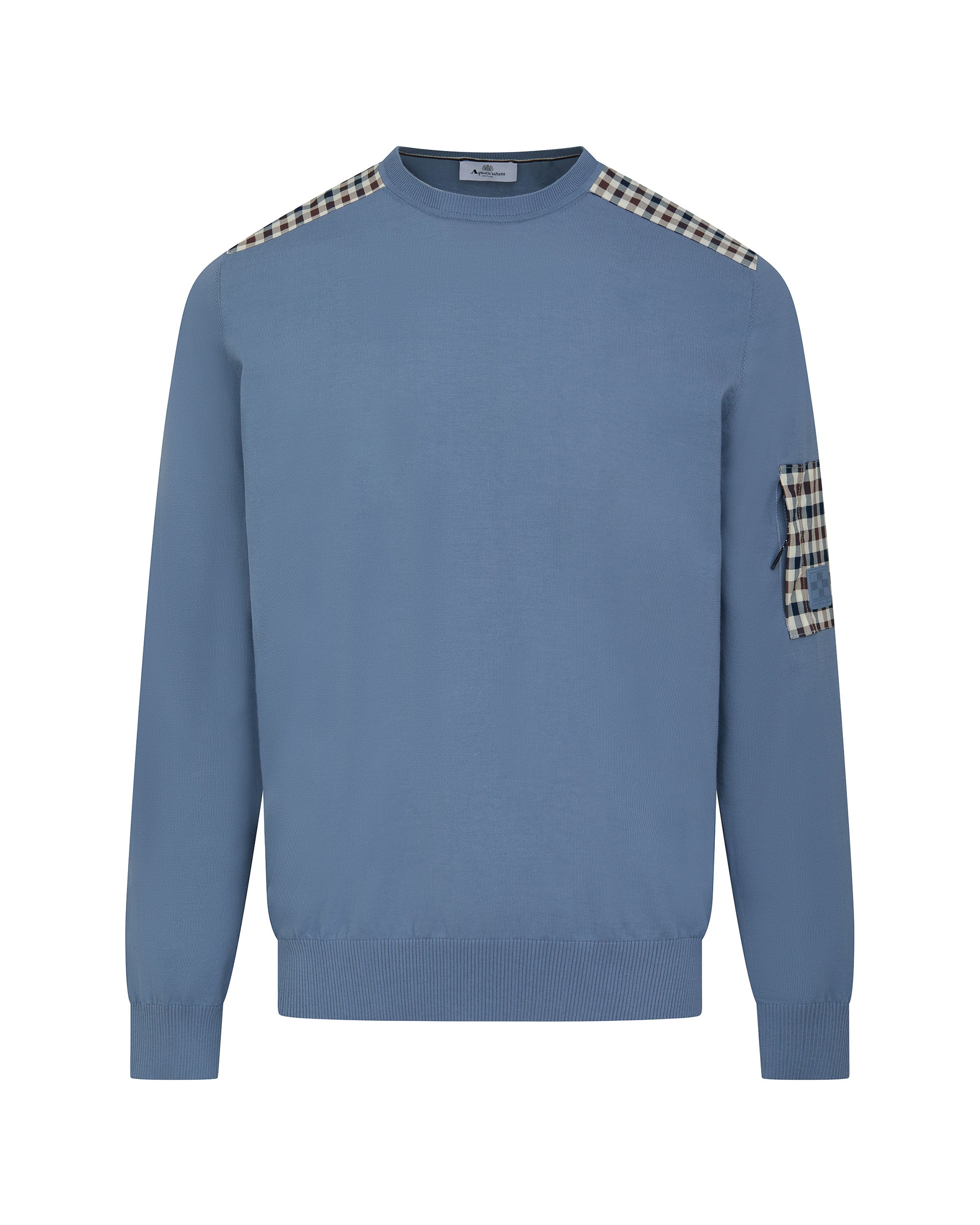 LAMINA POCKET CREWNECK