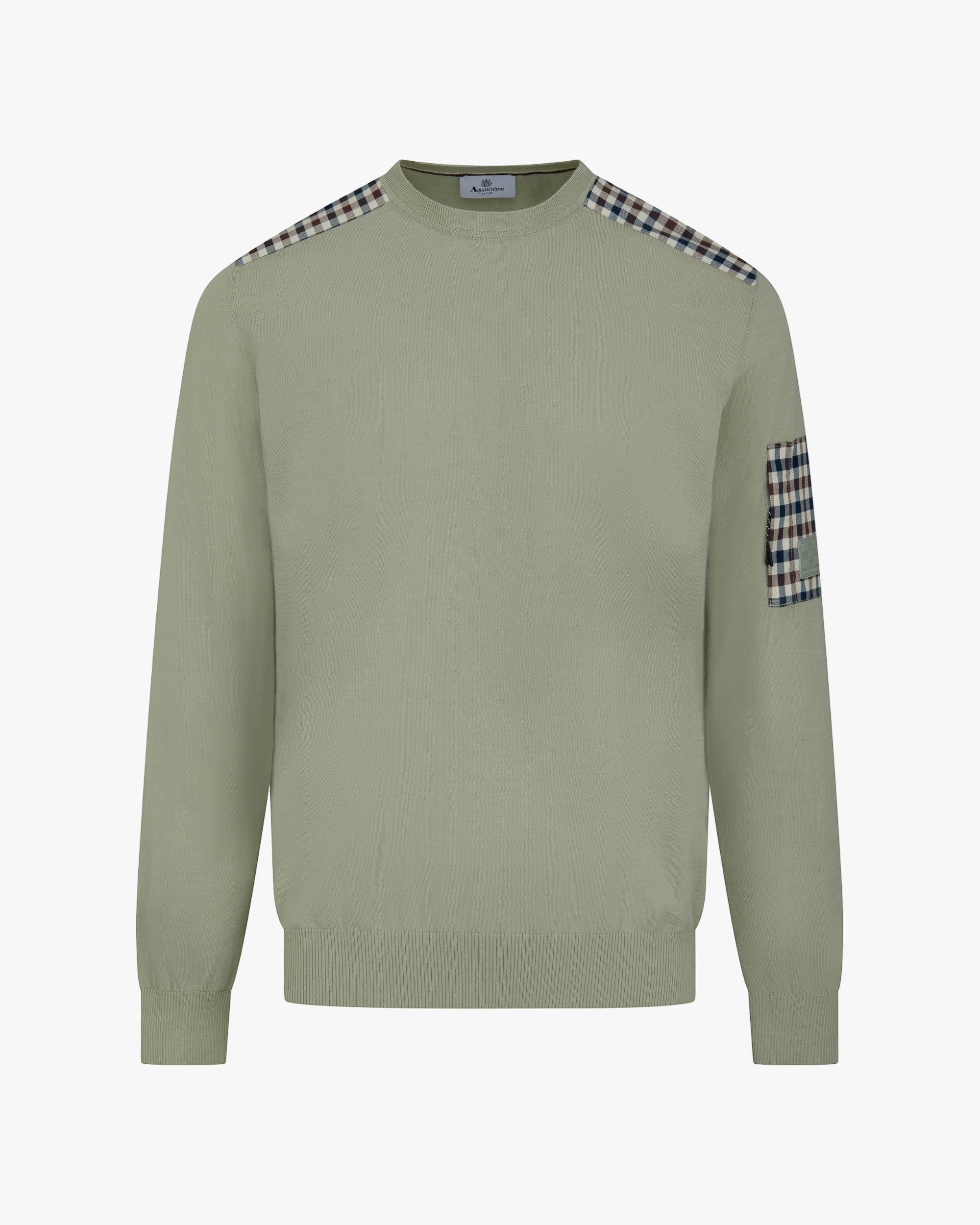 LAMINA POCKET CREWNECK