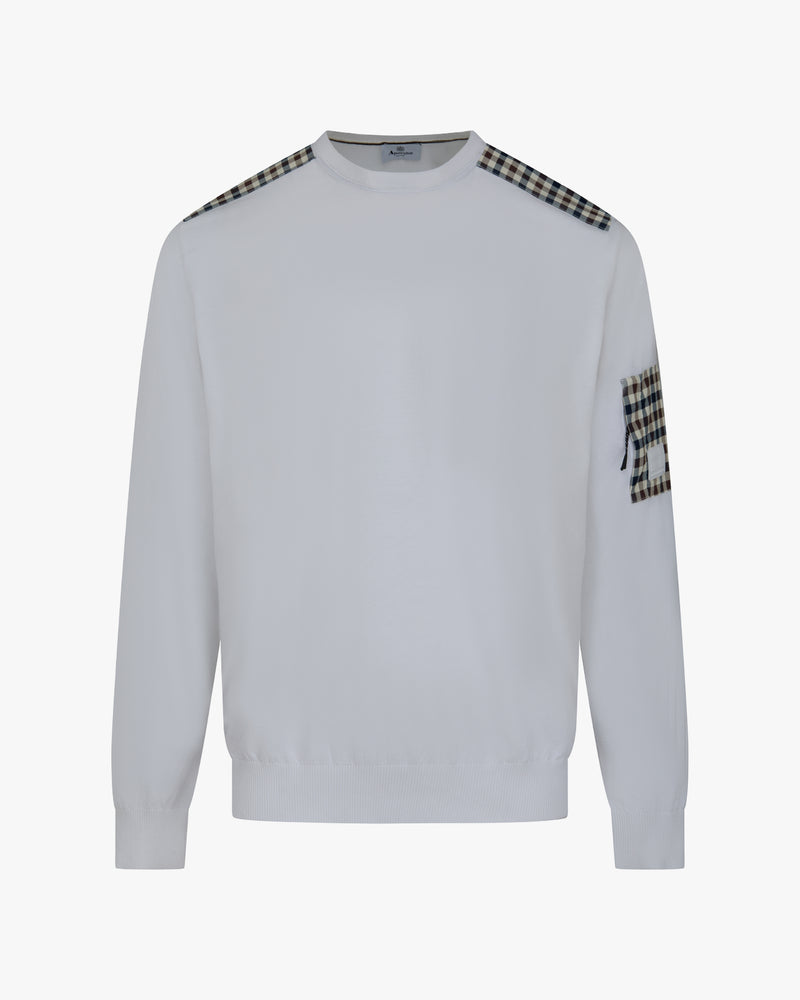 LAMINA POCKET CREWNECK