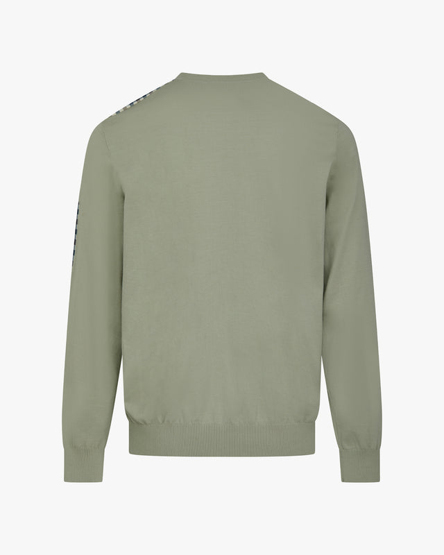LAMINA POCKET CREWNECK