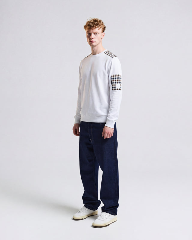 LAMINA POCKET CREWNECK