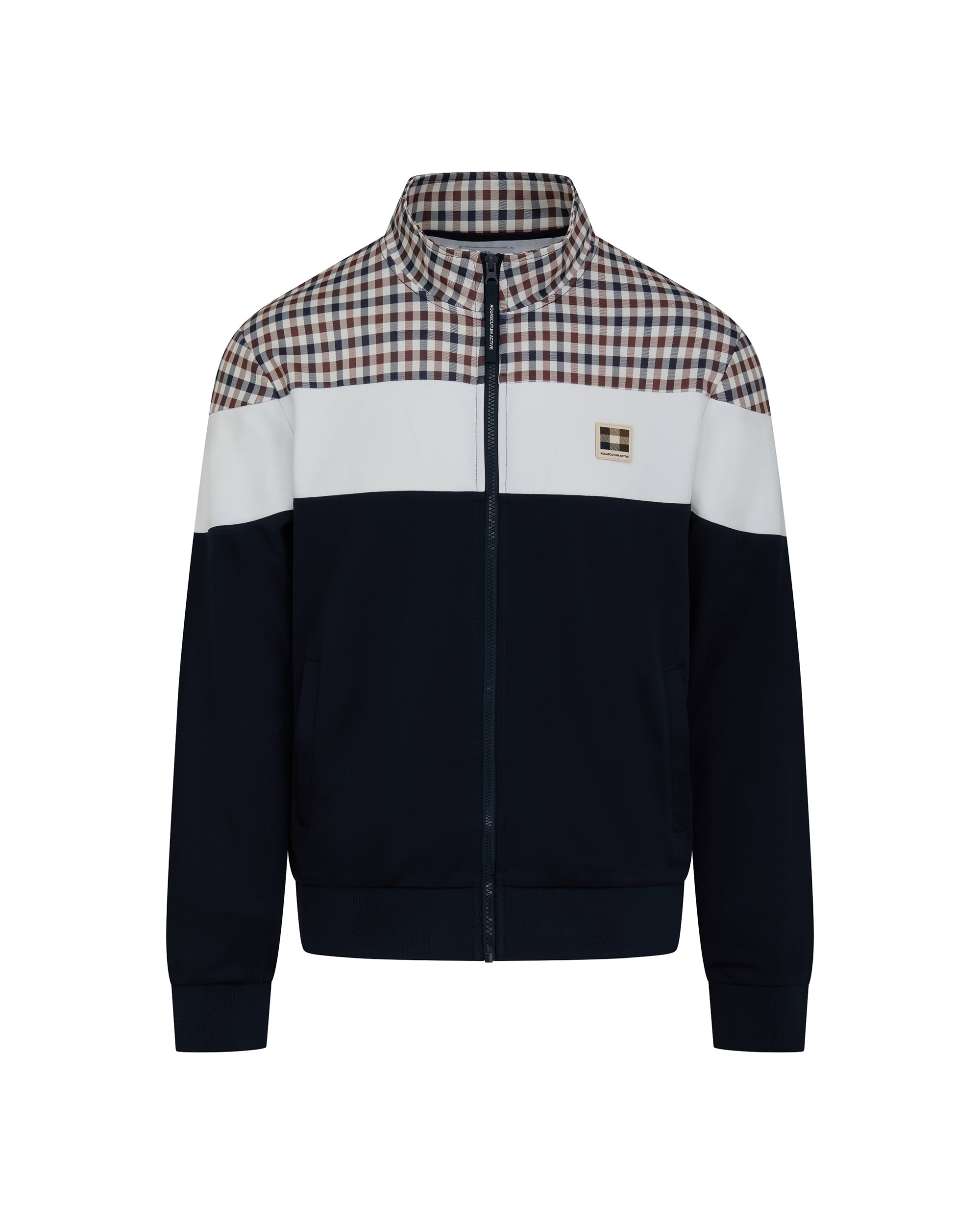 リク値下未使用タグ付Aquascutum ハイブリッドフリース フルZIPフーデ Sweatshirts & Hoodies – Aquascutum Active