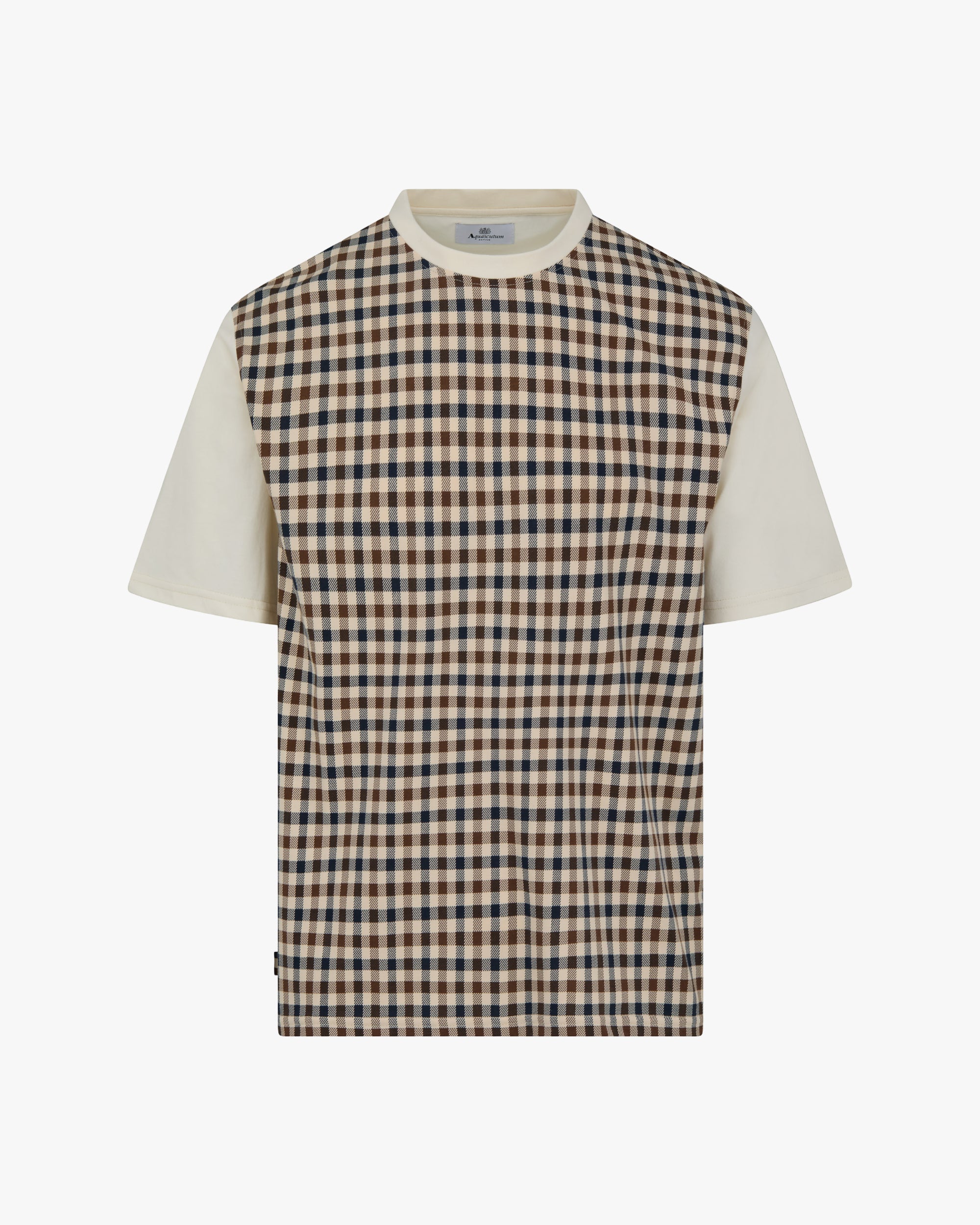 BODY CLUB CHECK T-SHIRT