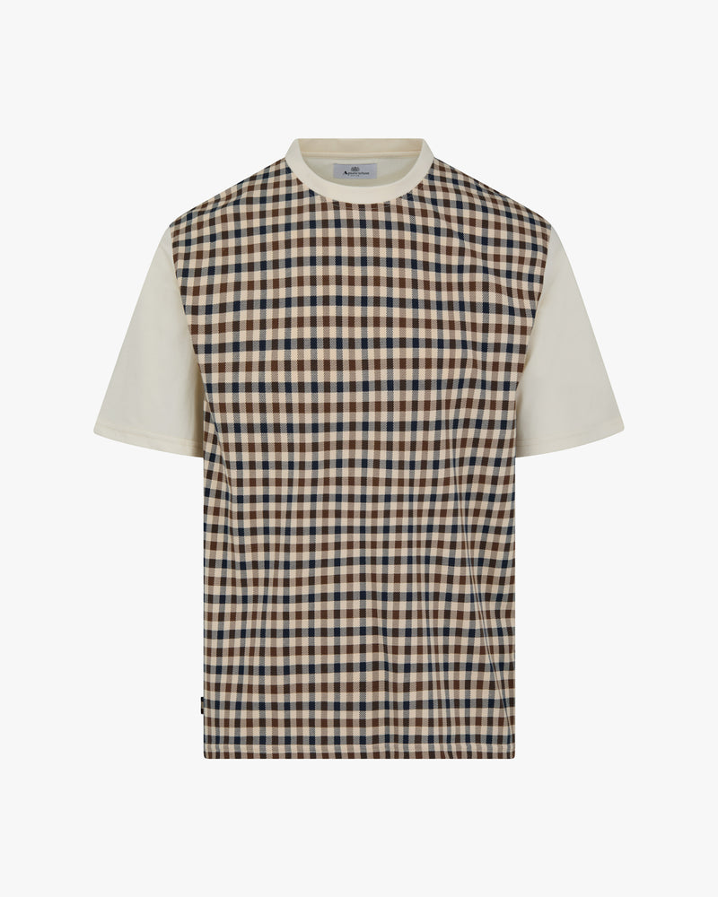 BODY CLUB CHECK T-SHIRT