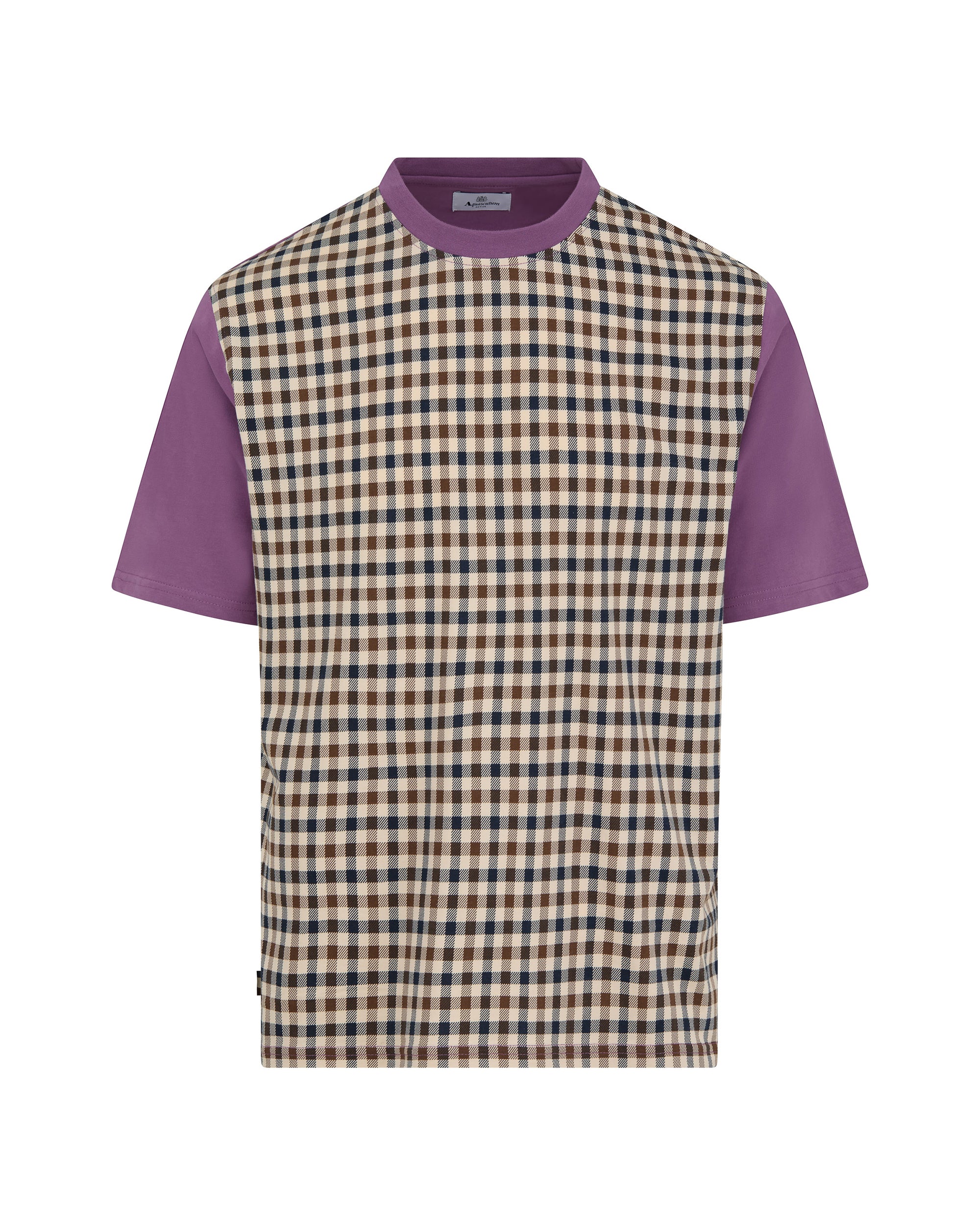 BODY CLUB CHECK T-SHIRT