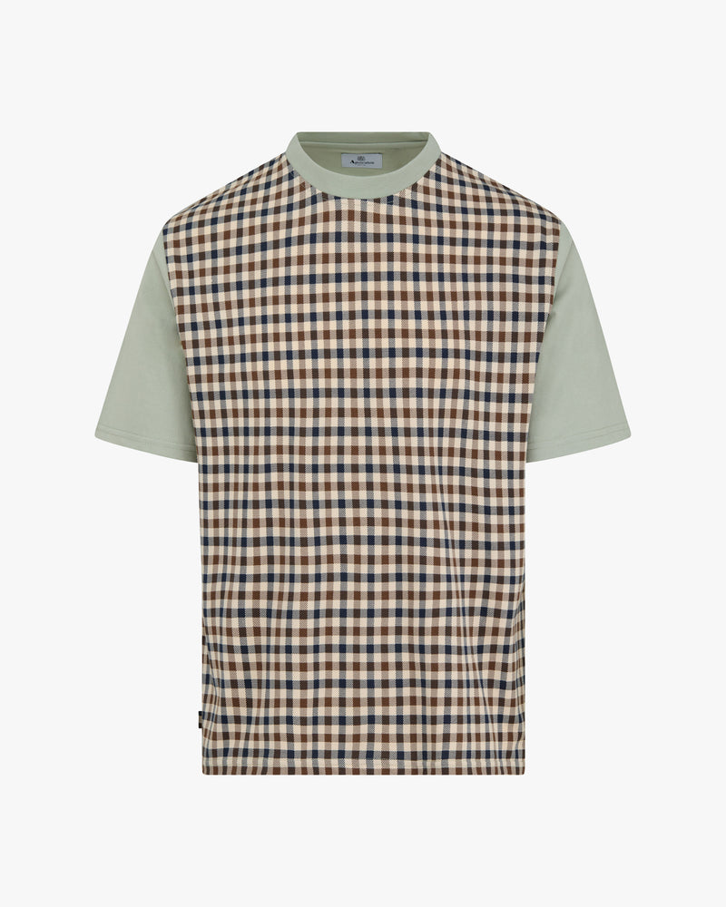 BODY CLUB CHECK T-SHIRT