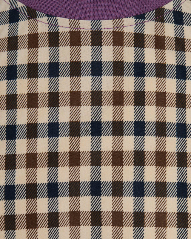 BODY CLUB CHECK T-SHIRT